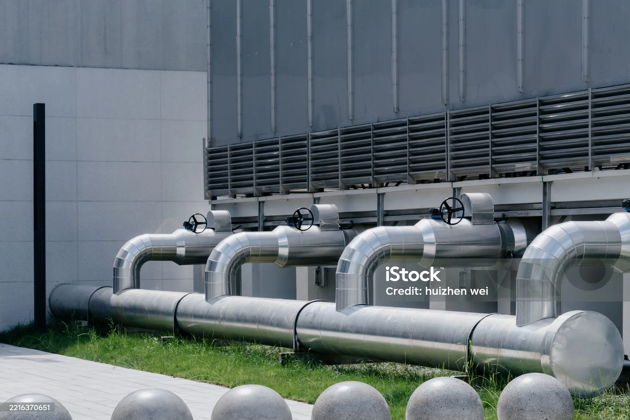 Large Metal Pipes